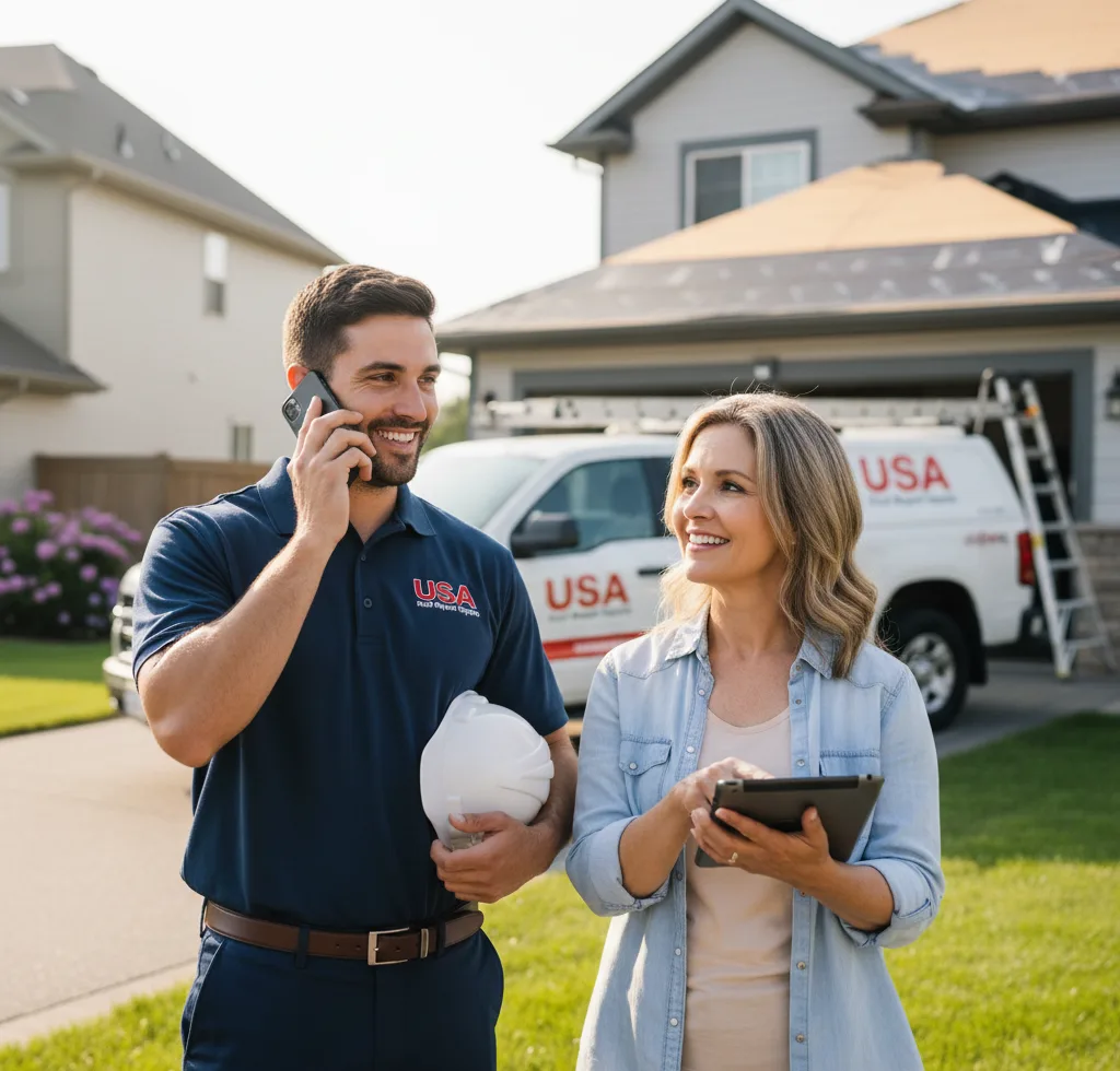USA Roof Repair Experts customer support in Robinsonville